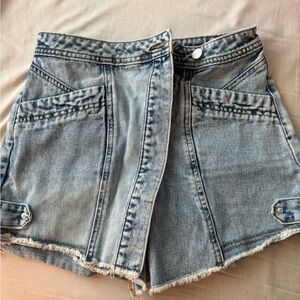 Denim Blue Women's Skort